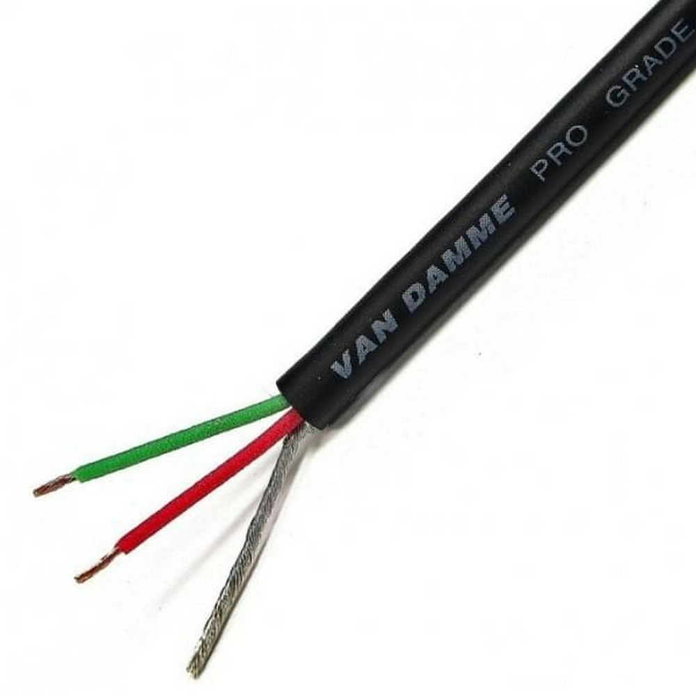 Балансний комутаційний кабель Van Damme VDC 268006000 (чорний) 0