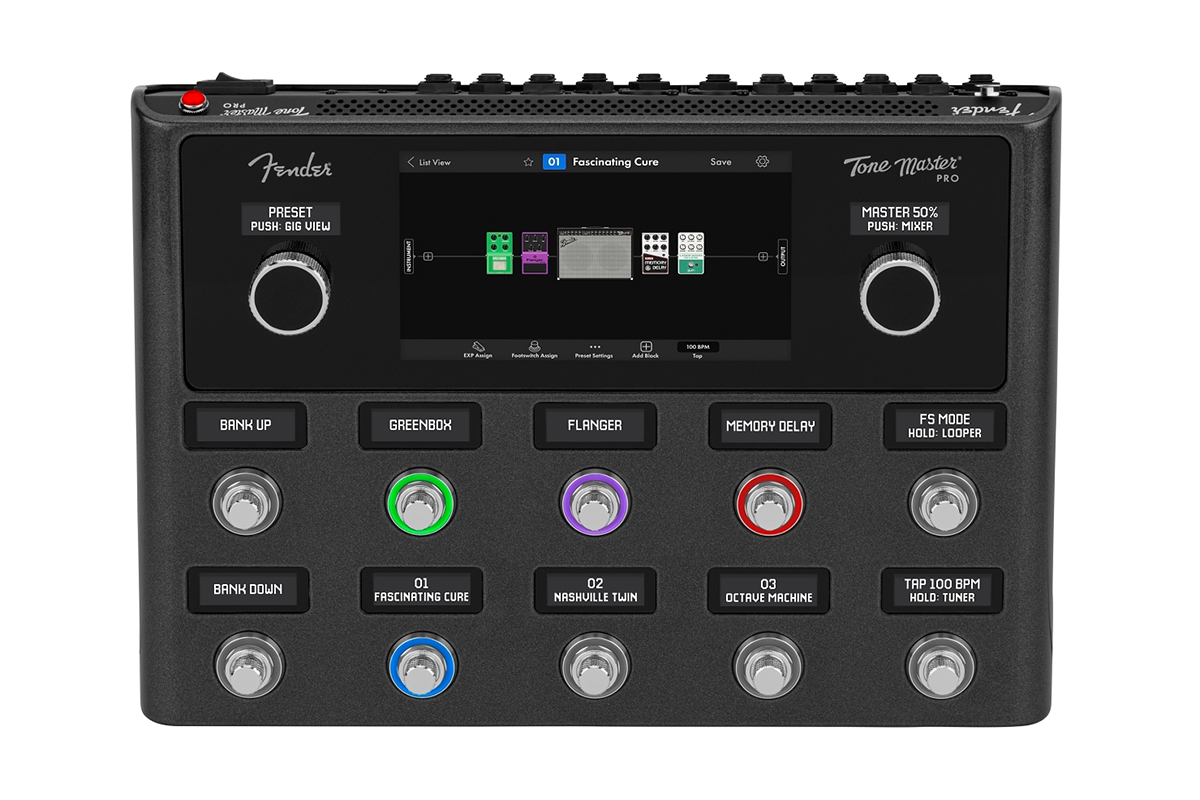 Гітарний процесор ефектів Fender Tone Master Pro 0